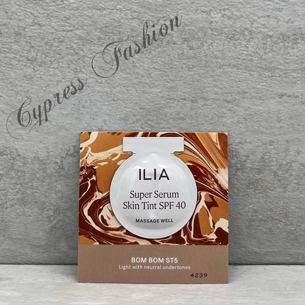⚡️ $1 ILIA Super Serum Skin Tint SPF 40 - Bom Bom